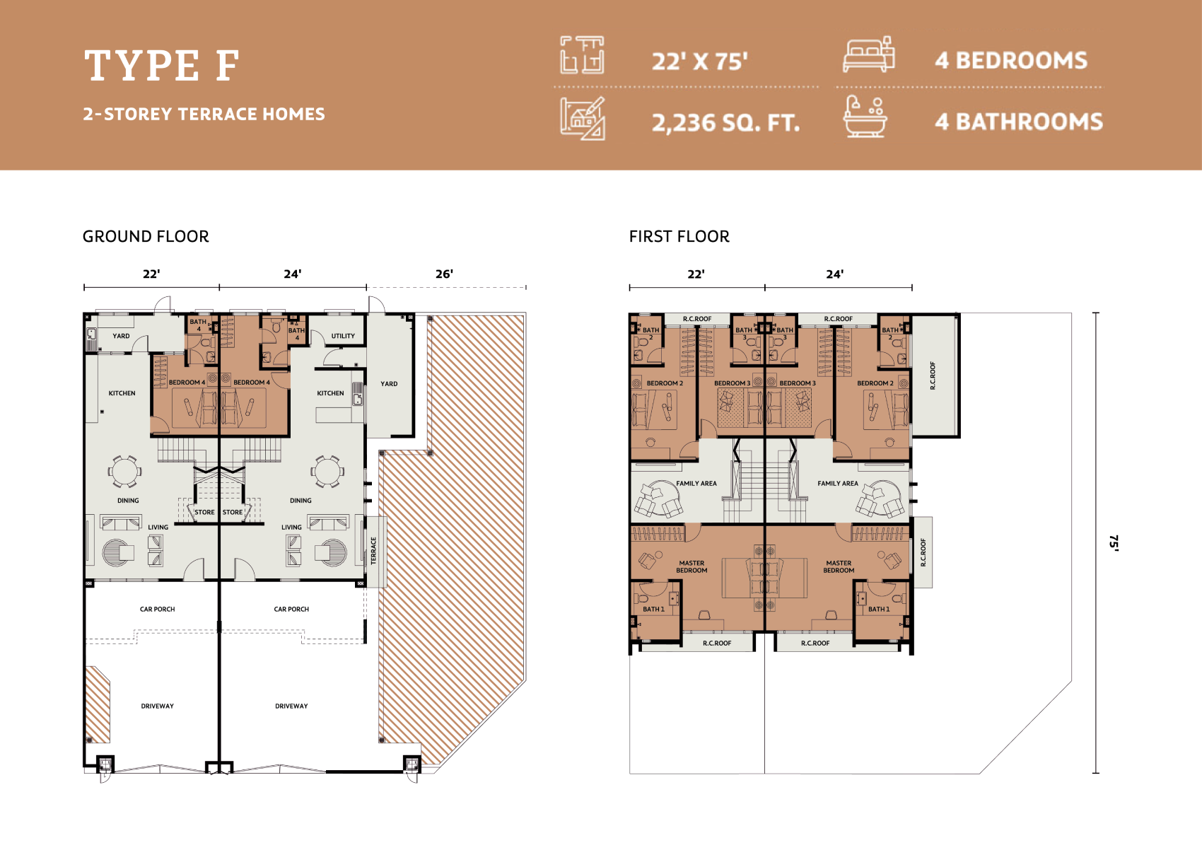 Cello - Type F Floor Plan Cello - Type F Floor Plan