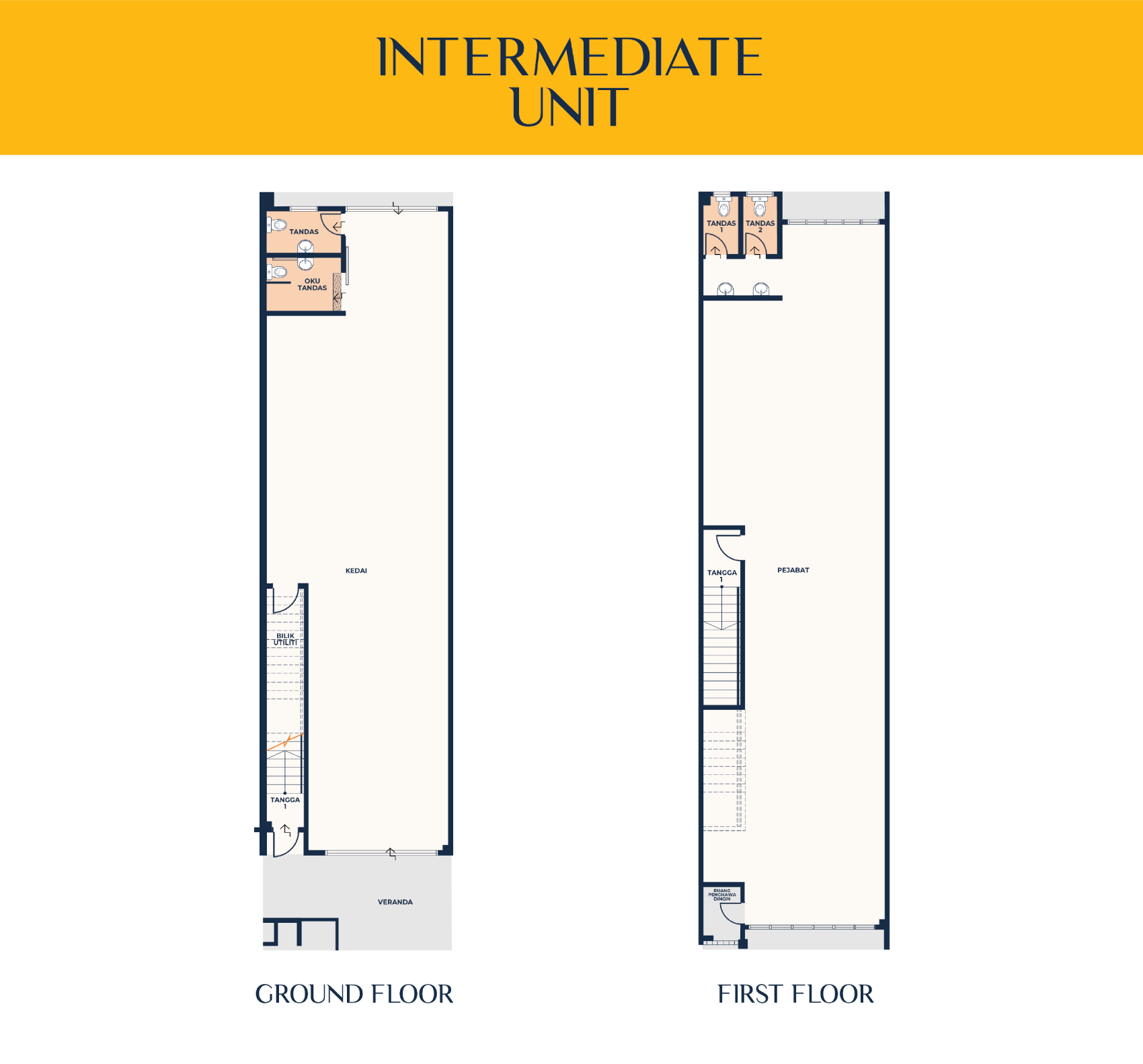 Bintang Ria - Intermediate Unit Floor Plan Bintang Ria - Intermediate Unit Floor Plan