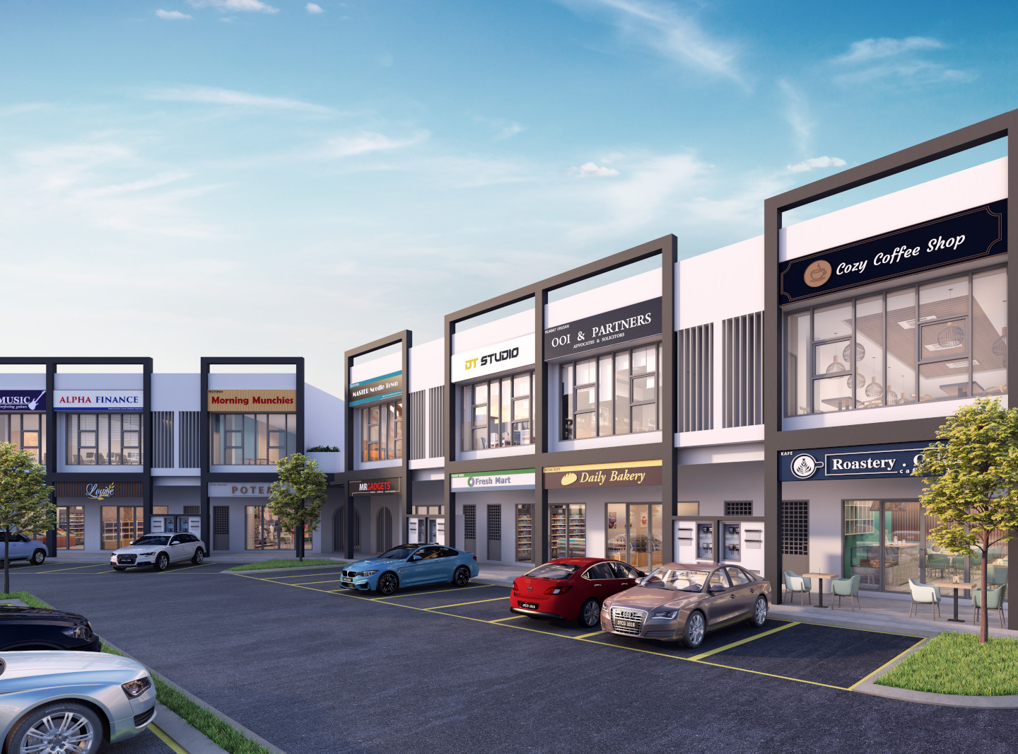 2 Storey Shop Offices