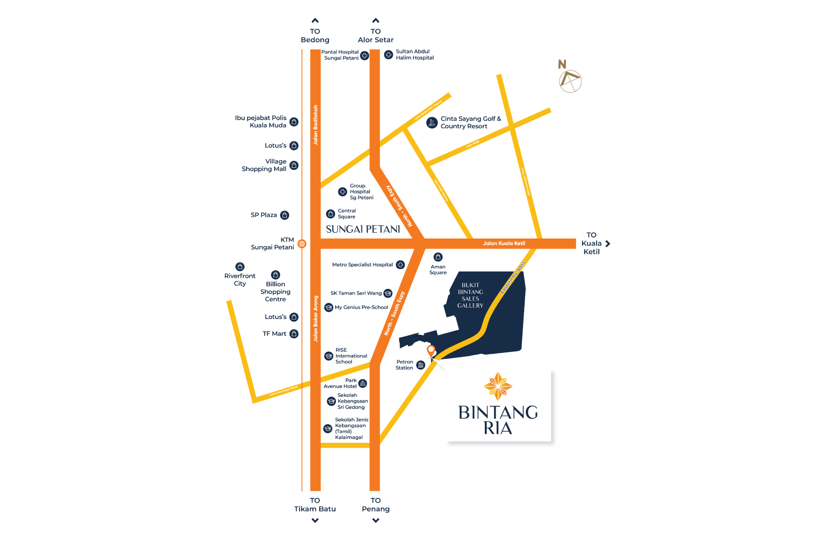 bintang-ria-location-map