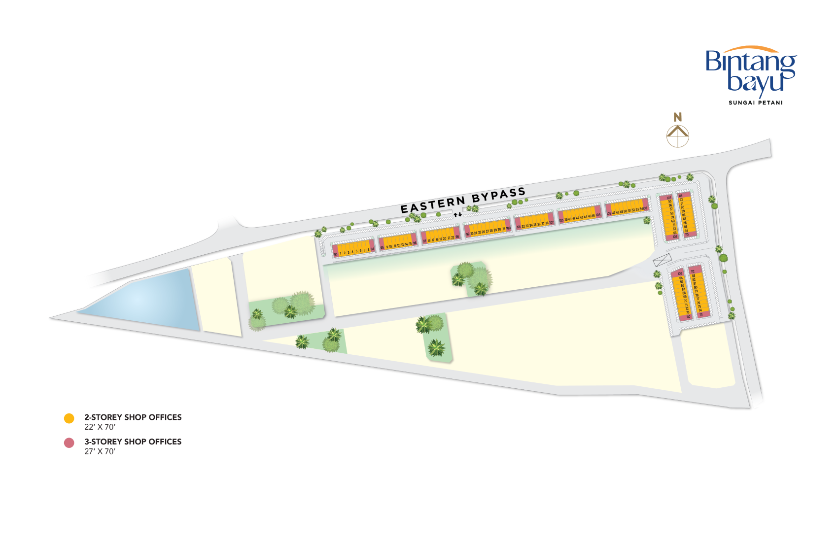 bintang-bayu-business-hub-site-plan