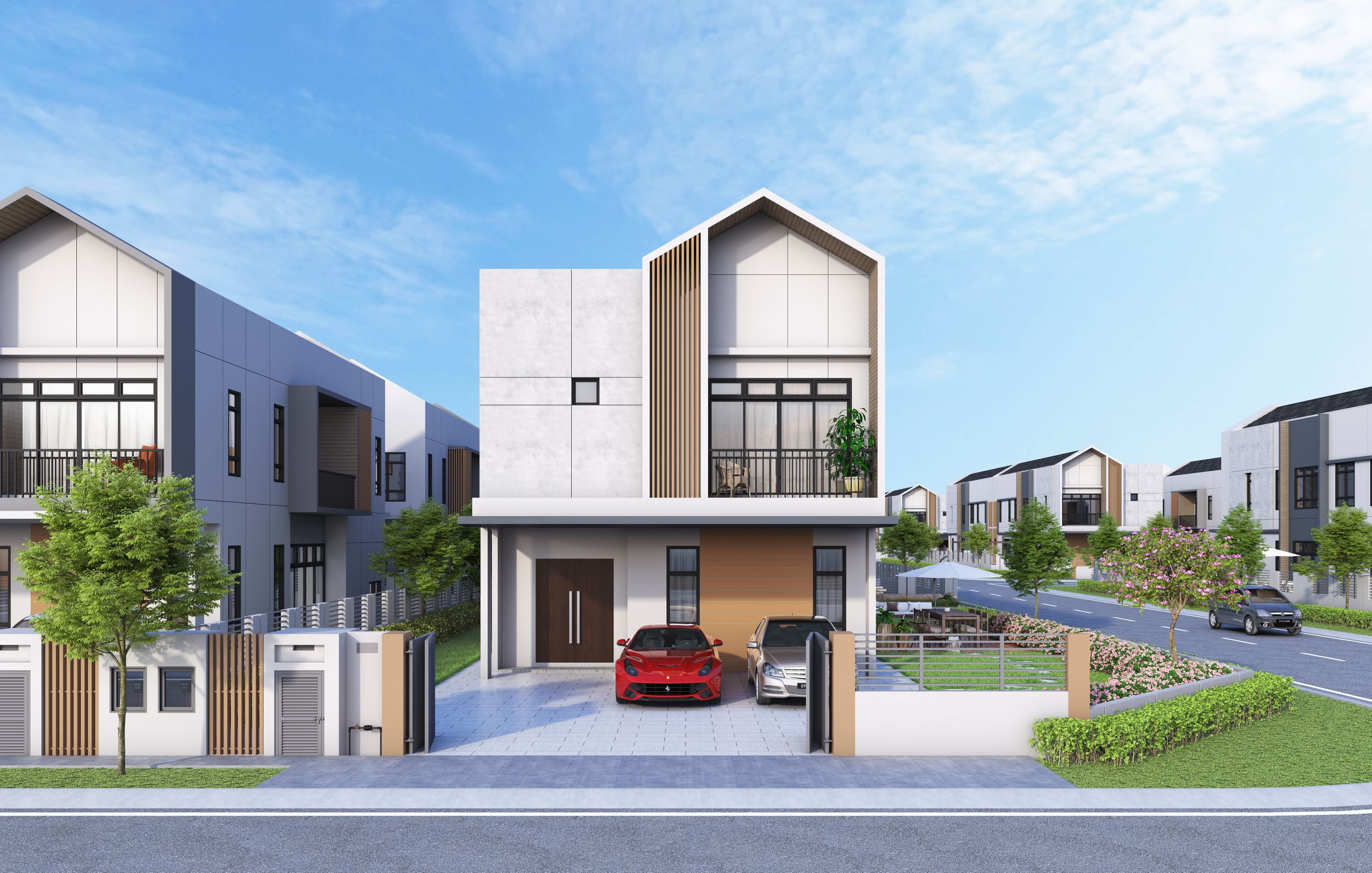 Serunai - Type B Serunai Type B exterior view in Taman Desa Tebrau