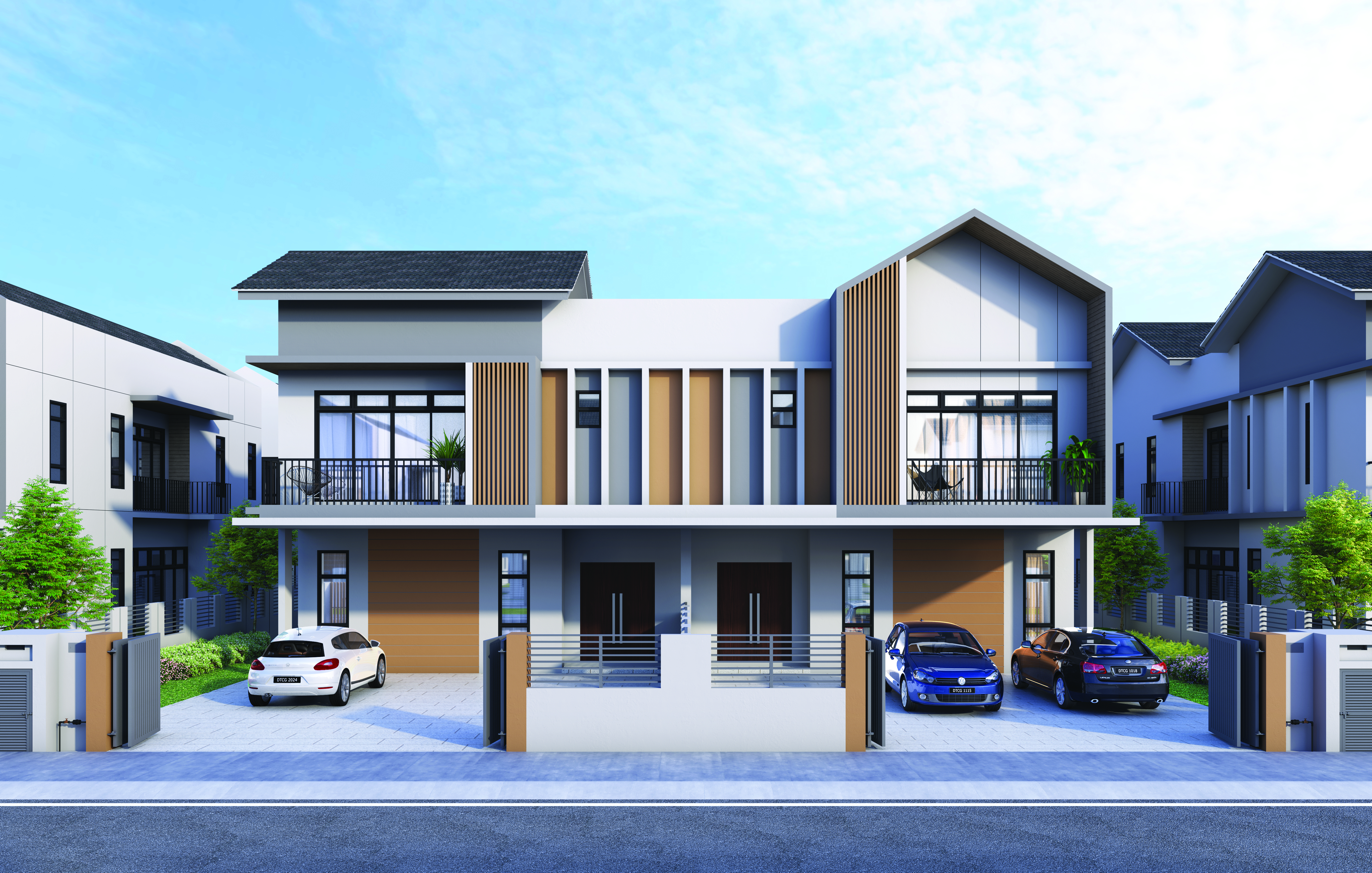 Serunai - Type A Serunai Type A exterior view in Taman Desa Tebrau