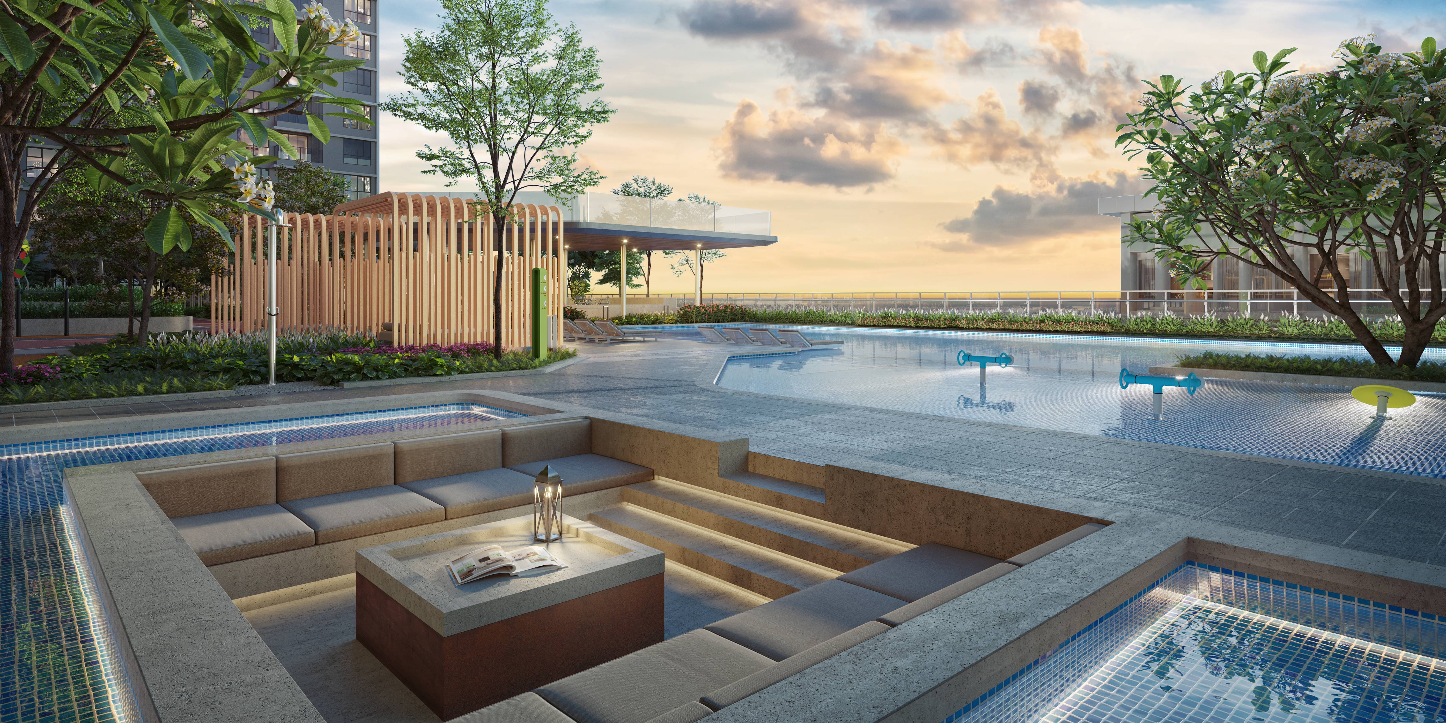 Mandolin Residences - Sunken Lounge Mandolin Residences sunken lounge in Taman Desa Tebrau