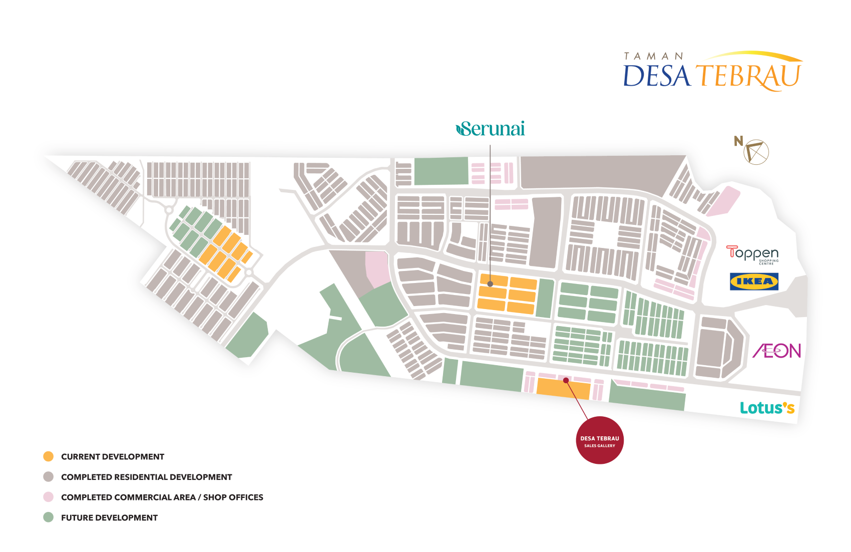 serunai master plan