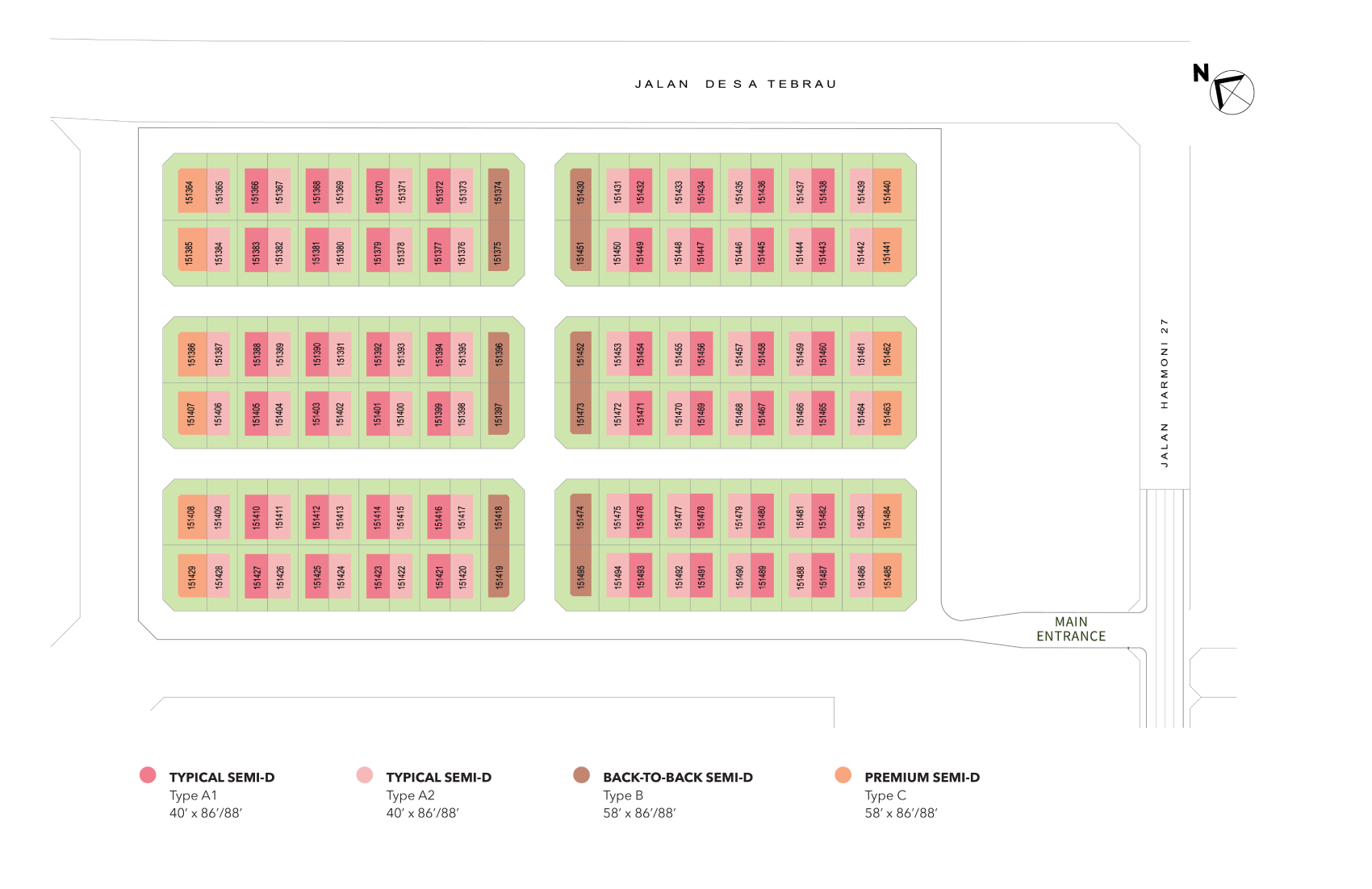 serunai site plan